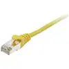 Image de Equip 605563 RJ45 Câble réseau, câble patch CAT 6 S/FTP 0.25 m jaune contacts dorés 1 pc(s)