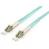 Image de Equip 255419 câble de fibre optique 0,5 m OM3 LC Turquoise - Câbles de fibre optique (0,5 m, OM3, LC, LC, Male connector / Male connector, Turquoise)