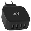 Image de Conceptronic Althea Intérieur Noir - Chargeurs de téléphones portables (Intérieur, Secteur, 5 V, Noir)