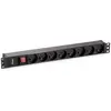 Image de Equip Multiprise 19" 1U 8 Prises CEE7/5 1,8 m