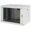 Image de DIGITUS Armoire réseau   rack 19 pouces   7U   montage mural   profondeur 450 mm   capacité de charge 100 kg   série Unique   gris