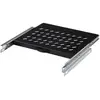 Image de Digitus DN-19 TRAY-2-600-SW 19 pouces 1 UH extensible adapté à une baie de profondeur: 600 mm noir