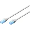 Image de Digitus DK-1512-050 RJ45 Câble réseau, câble patch CAT 5e U/UTP 5.00 m gris 1 pc(s)