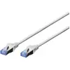 Image de Câble de branchement SF-UTP CAT 5e DIGITUS Professional, AWG 26/7, paire torsadée, 2 m de long, gris Digitus - [1x RJ45 mâle - 1x RJ45 mâle] - 2.00 m - gris -