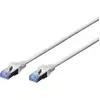 Image de Câble réseau RJ45 SF/UTP, Cat. 5e droit Digitus - [1x RJ45 mâle - 1x RJ45 mâle] - 10.00 m - gris - DK-1531-100
