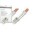 Image de DIGITUS DK-2533-02   Câble À Fibre Optique OM2   2 m   LC à LC   Câble Fibre Optique Duplex   1 Gbit/s   MM Multimode LAN   Type De Fibre : 50/125   Orange