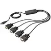 Image de Digitus USB 2.0, série Câble adaptateur [1x USB 2.0 type A mâle - 4x SUB-D mâle 9 pôles] DIGITUS - USB 2.0 zu 4xRS232 Kabel 1.50 m