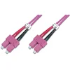 Image de Digitus cble Fibre Optique Duplex 50/125 OM4 SC SC Violet à m