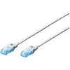 Image de Digitus DK-1512-030/WH RJ45 Câble réseau, câble patch CAT 5e U/UTP 3.00 m blanc torsadé par paire 1 pc(s)