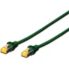 Image de DIGITUS Câble LAN Cat 6A - 10m - RJ45 Câble réseau - S/FTP Blindé - Compatible Cat-6 & Cat-7 - Vert