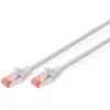 Image de DIGITUS Câble LAN Cat 6 - 20m - RJ45 Câble réseau - S/FTP blindé - Compatible Cat 6A & Cat 7 - Gris