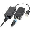 Image de Digitus USB 2.0, ordinateur, souris, réseau informatique, ordinateur portable, clavier/souris Adaptateur [1x USB 2.0 type A femelle, USB 2.0 type A mâle - 2x