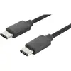 Image de Digitus Câble USB USB 2.0 USB-C® mâle, USB-C® mâle 1.00 m noir AK-300138-010-S
