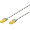 Image de DIGITUS Câble LAN Cat 6A   0,5 m   U/UTP non blindé   Gris