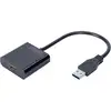 Image de Digitus DA-70841 USB 3.0 / HDMI Adaptateur [1x USB 3.0 mâle type A - 1x HDMI femelle] noir blindé 15.00 cm
