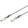 Image de DIGITUS Universal SFP+ DAC Cable - 10 Gbit/s - Câble réseau - 1 m - Direct Attach Cable - Direct Attach Copper - AWG30 Twinax - noir