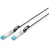 Image de DIGITUS SFP+ DAC Cable - 10 Gbit/s - compatible avec HP & HPE - câble réseau - 0.5 m - Direct Attach Cable - Direct Attach Copper - AWG30 Twinax - noir