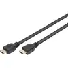 Image de Câble de raccordement Digitus HDMI Fiche mâle HDMI-A, Fiche mâle HDMI-A 1.00 m noir AK-330124-010-S 8K UHD, contacts dorés, blindage par tresse, blindage