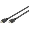 Image de Câble de raccordement Digitus HDMI Fiche mâle HDMI-A, Fiche mâle HDMI-A 2.00 m noir AK-330124-020-S 8K UHD, contacts dorés, blindage par tresse, blindage