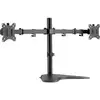 Image de Digitus Support de table pour écran DA-90401 2 Écran(s) 38,1 cm (15) - 81,3 cm (32) noir, noir (mat) rotatif, réglable en hauteur, inclinable, rotatif, mobile
