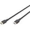 Image de DIGITUS Câble de connexion HDMI 2.1 Ultra High Speed, Type A mâle/mâle - 1.0m - avec canal Ethernet - UHD-II 8k/60Hz - 4k/120Hz - compatible avec PS5, Xbox Series, TV/Beamer - contacts dorés - Noir