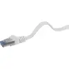 Image de Renkforce RF-4149855 RJ45 Câble réseau, câble patch CAT 6a U/FTP 20.00 m gris très flexible, avec cliquet dencastrement, ignifuge 1 pc(s)