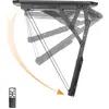 Image de Support TV pour plafond SpeaKa Professional 58,4 cm (23) - 139,7 cm (55) avec motorisation électrique, inclinable, extensible