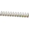 Image de Bornier domino TRU COMPONENTS 610810 flexible: 0.75-2.5 mm² rigide: 0.75-2.5 mm² Nombre de pôles: 12 blanc 1 pc(s)