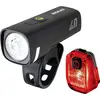Image de Sigma Kit déclairage de vélo Aura 40 / Hiro 10 Set Luminaire LED fonctionnant à pile à batterie noir