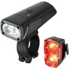 Image de SIGMA Buster 1600 / RL 150 Set | Feux Avant et arrière à LED | 1600 lumens et 150 lumens | Éclairage vélo Avant et arrière à Piles avec Six Modes d'éclairage