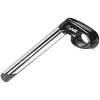 Image de ergotec stem Cat 2 Tube Pole 22.2/25.4, 300/40, 35° A356.2/Stainless Black/Silver