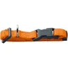 Image de HUNTER Collier pour Chien London Vario Basic, Collier en Nylon réglable, Fermeture de sécurité avec Verrouillage, résistant à la déchirure, Couleur : Orange, Taille : M