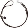 Image de HUNTER Laisse réglable pour Chien Aalborg, Couleur : Marron foncé, 3 Positions, Cuir de Vachette Robuste avec Une Forte Graisse, fabriquée en Allemagne, Taille : 15/200