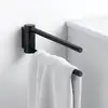 Image de Keuco Plan Black Selection Barre porte-serviette de toilette, 14919370000,