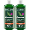 Image de LOGONA Naturkosmetik Intense Repair Shampooing bio à la prêle   250 ml   Nettoyage doux   Végétalien & naturel   Sans silicone ni sulfates   Pour cheveux abîmés et cassants (Lot de 2)