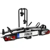 Image de EUFAB 11584 Finch Porte-vélos pour 2 vélos Argenté/Noir