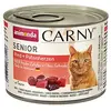 Image de Nourriture pour chat Carny Senior, nourriture humide pour chat à partir de 7 ans, boeuf + coeurs de dinde, 6 x 200 g