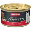 Image de animonda vom Feinsten Mousse - Nourriture Humide pour Chat Adulte - sans Sucre - avec boeuf et Canard - 12 x 85 cm