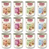 Image de animonda Carny Adult Gourmet Selection Lot de 12 boîtes de 400 g de Nourriture Humide pour Chat Adulte 100% ingrédients Frais et charnels sans céréales ni Sucre