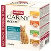 Image de Carny Ocean - Nourriture Humide pour Chats Adultes - Variété Marine n° 2 (12 x 80 g) - Nourriture Humide pour Chats Adultes - avec Filet de Poisson délicat, sans céréales ni Sucre