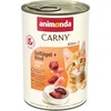 Image de animonda Carny Nourriture Humide Chaton pour Chat, Chaton, volaille + boeuf, 12 x 400 g