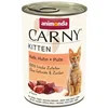 Image de animonda Carny Nourriture humide pour chat - Poulet et dinde (12 x 400 g) - Nourriture humide pour chat sans céréales - Sans sucre - Pour chatons en croissance jusqu'à 1 an - Avec ingrédients frais