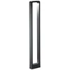 Image de TRIO, Potelets, Reno incl. 1 x LED,COB,5,0 Watt,3000K,330 Lm. metal, Nickel mat, Corps: Fonte daluminium, Anthracite L:16,0cm, L:5,0cm, H:100,0cm IP54
