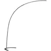 Image de TRIO, Lampadaire, Shanghai incl. 1 x LED,SMD,18,0 Watt,3000K,1800 Lm. Corps: metal, Noir L:62,0cm, H:210,0cm, P:200,0cm IP20,Variateur intégré
