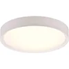 Image de TRIO, Plafonnier, Clarimo incl. 1 x LED,SMD,18,0 Watt,3000K,1600 Lm. Acryl, Blanc, Corps: Plastique, Beige Ø:33,0cm, H:9,0cm IP44