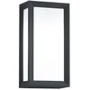 Image de Trio Leuchten Applique murale d'extérieur Timok, à LED, en fonte d'aluminium, anthracite, E27 6 wattsW