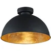 Image de Reality R60121002 Plafonnier Métal 60 W E27 Noir