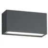 Image de Trio Leuchten Applique murale d'extérieur Trent en aluminium Anthracite 10 W