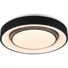 Image de Reality Leuchten WiZ Mona R65041032 Plafonnier LED 20 W avec 16 millions de couleurs + 64 000 tons de blanc + 18 scènes de lumière Noir mat