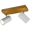 Image de TRIO, Spot, Marley 2xGU10, max.35,0 W Corps: Métal, blanc mat L:26,0cm, L:9,0cm, H:16,0cm IP23,Sans illuminant